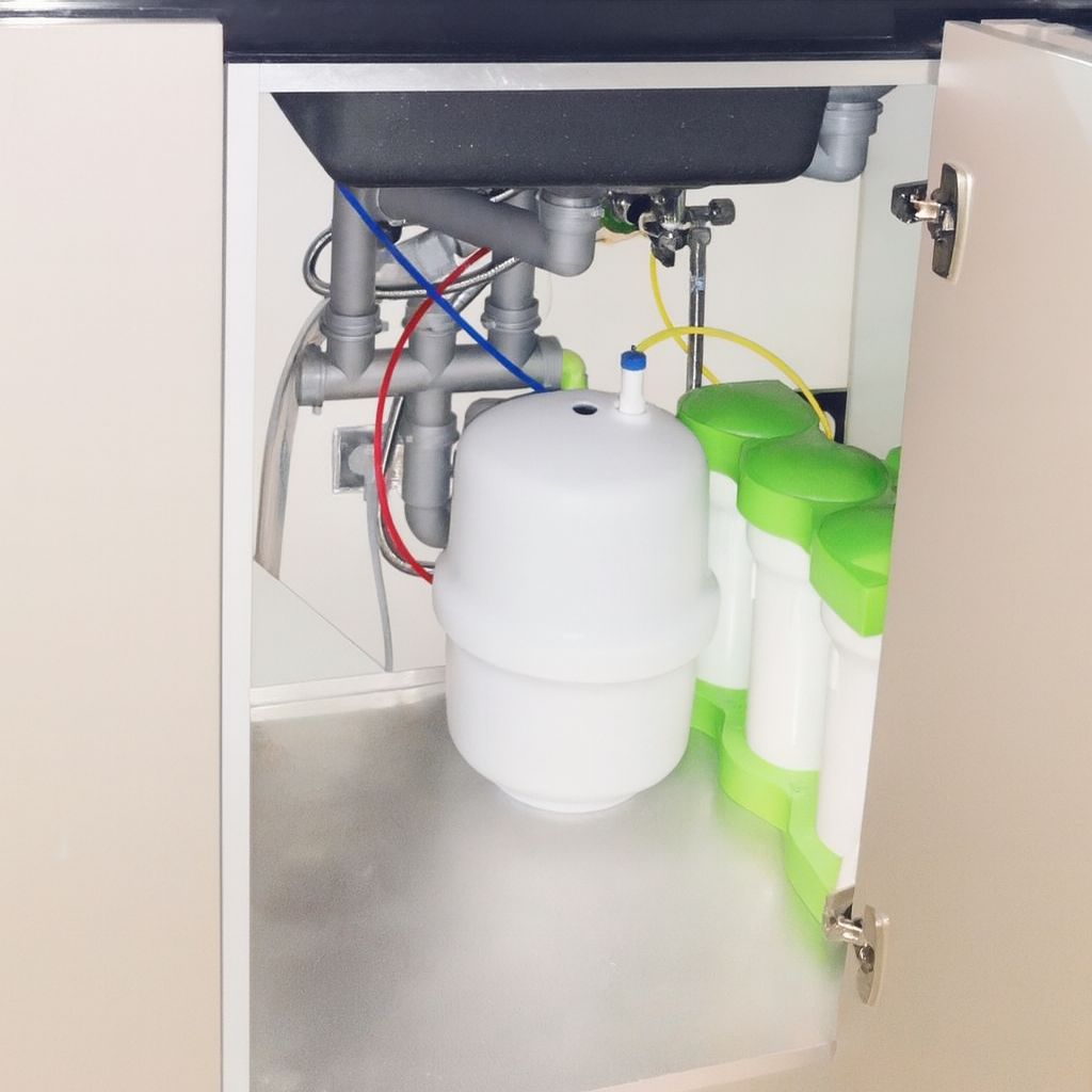 Solución de agua potable para un apartamento en el complejo residencial Quartet