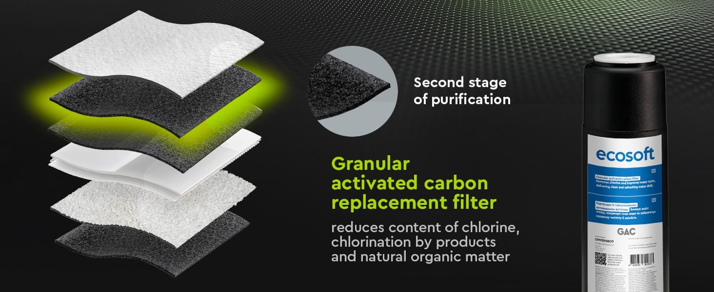 Ecosoft PURE Balance reverse osmosis filter