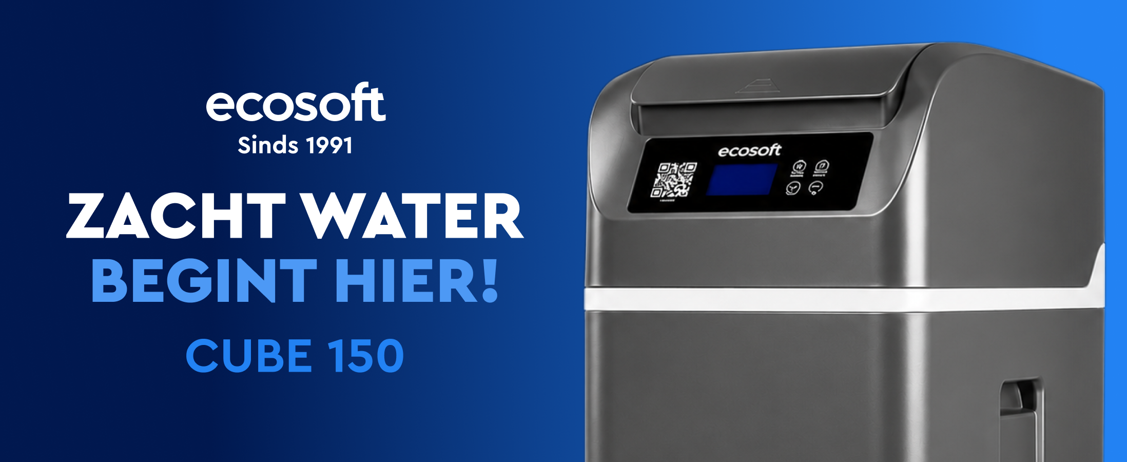 Ecosoft CUBE 150 water softener