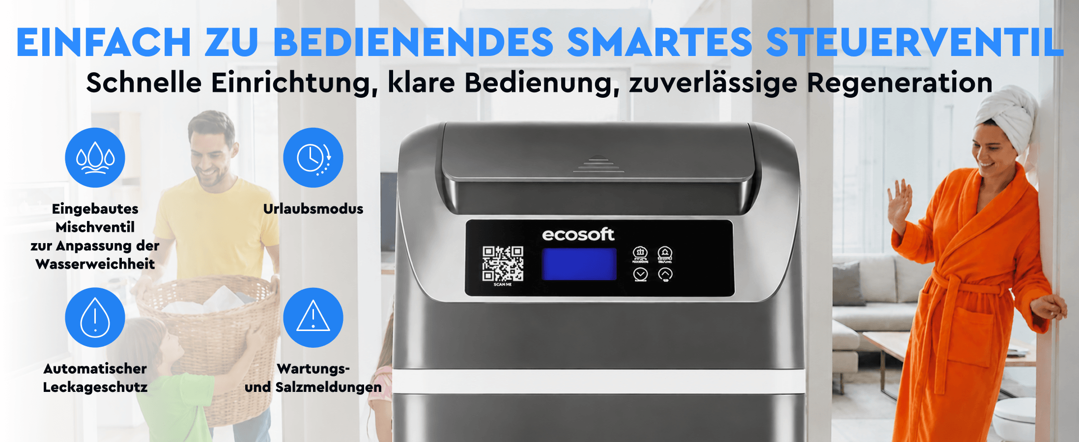 Ecosoft CUBE 100 water softener