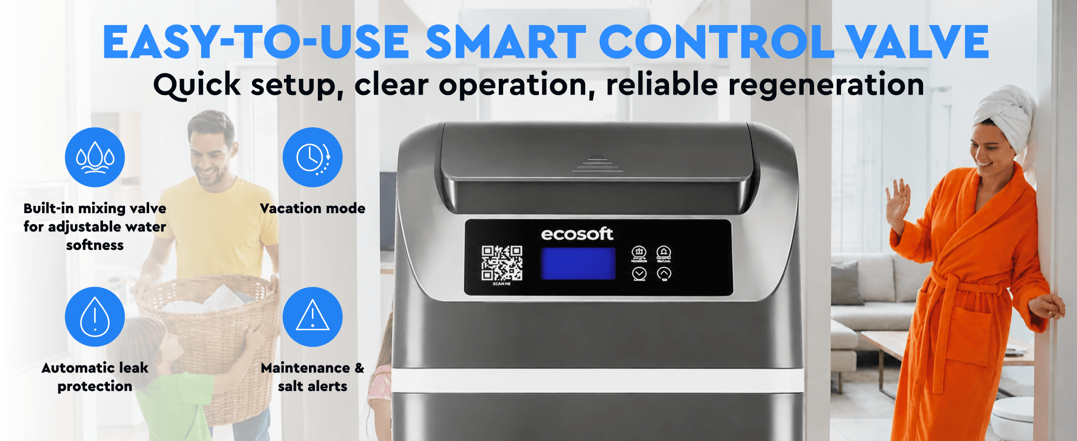 Ecosoft CUBE 100 water softener