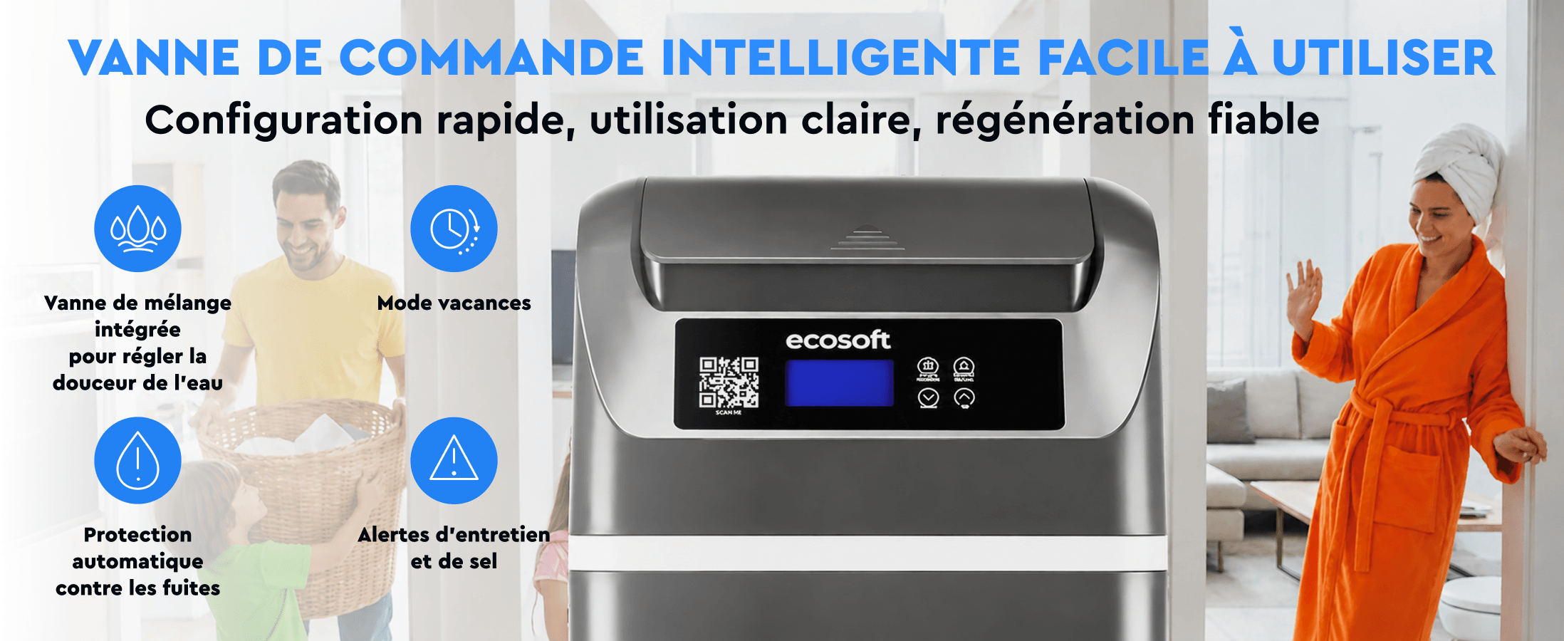 Ecosoft CUBE 100 water softener