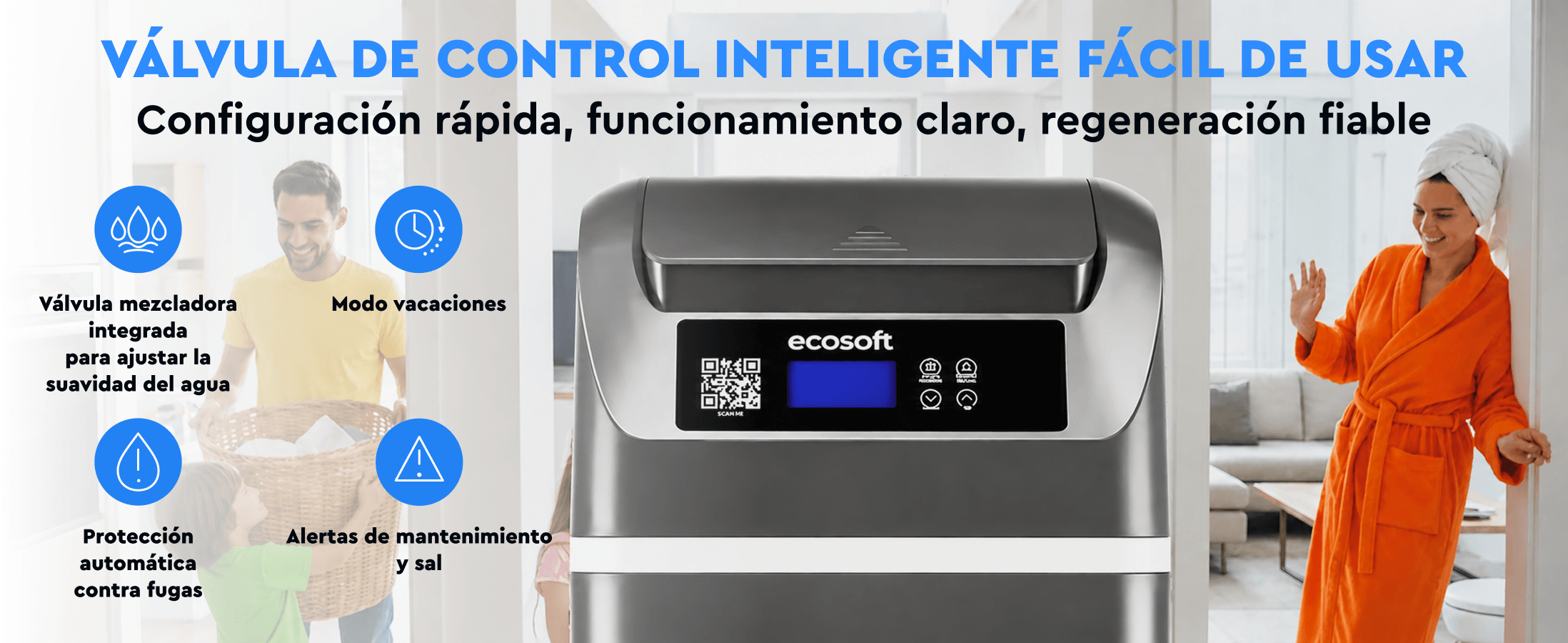 Ecosoft CUBE 100 water softener