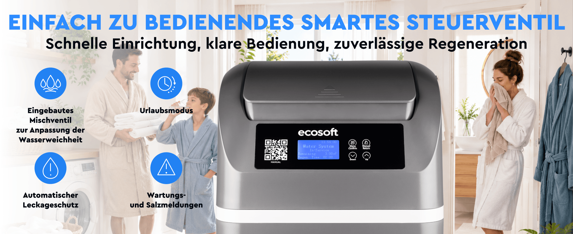 Ecosoft CUBE 150 water softener