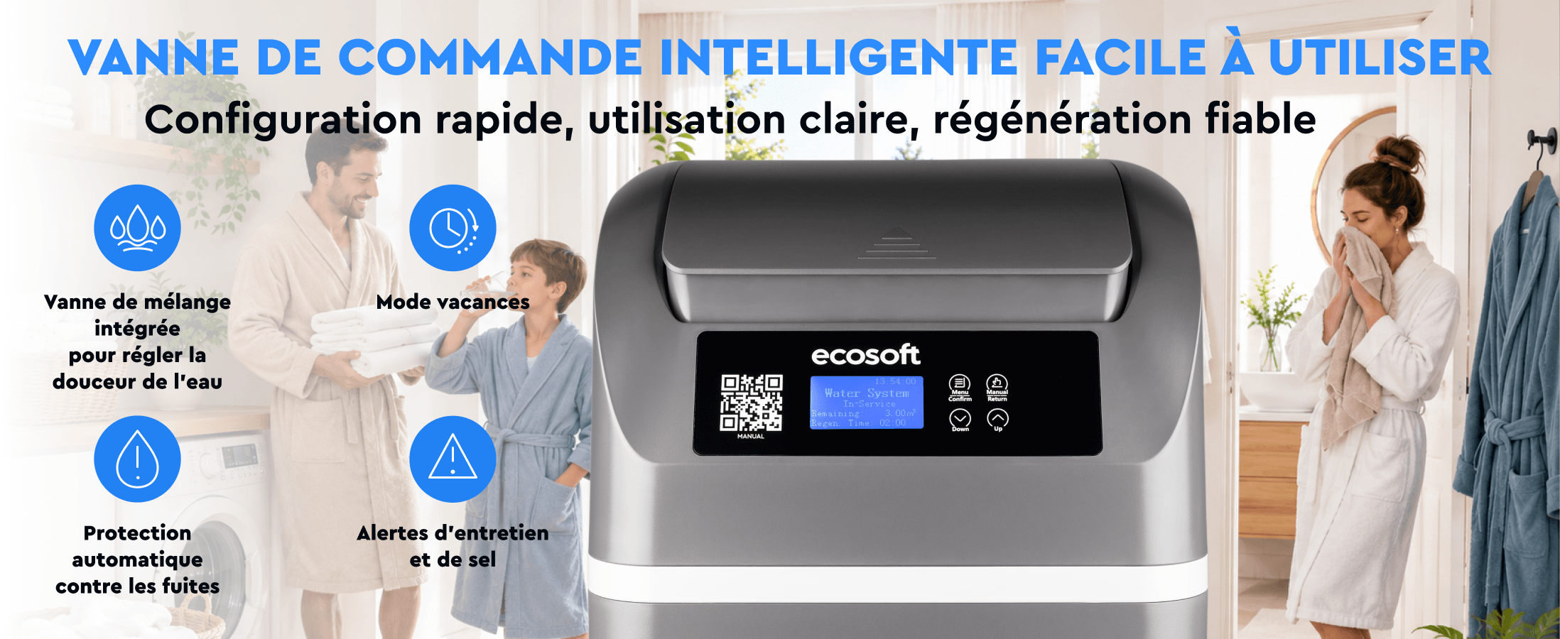 Ecosoft CUBE 150 water softener