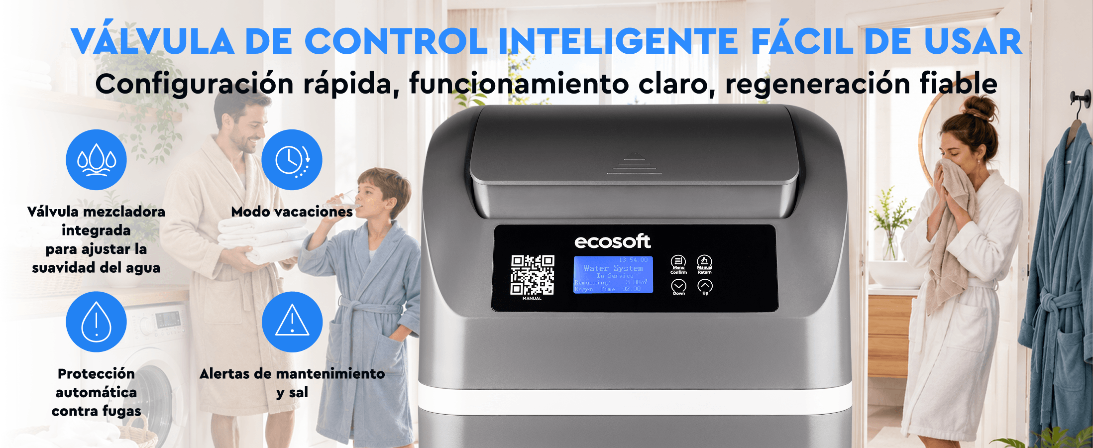 Ecosoft CUBE 150 water softener