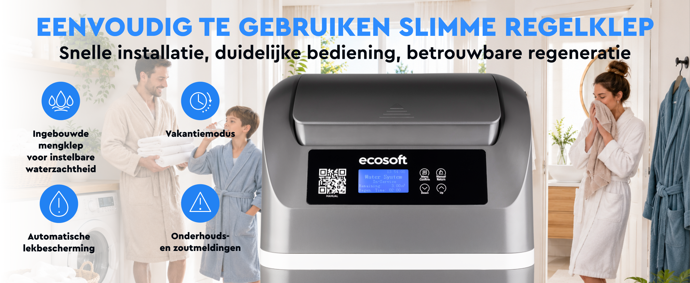Ecosoft CUBE 150 water softener