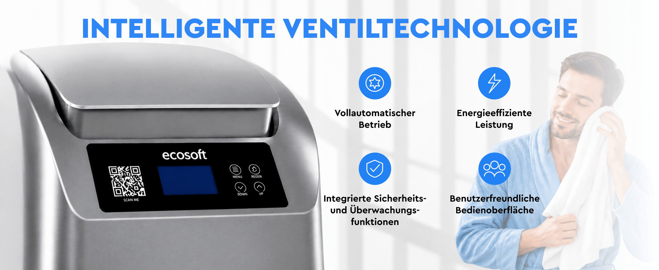 Ecosoft CUBE 150 water softener
