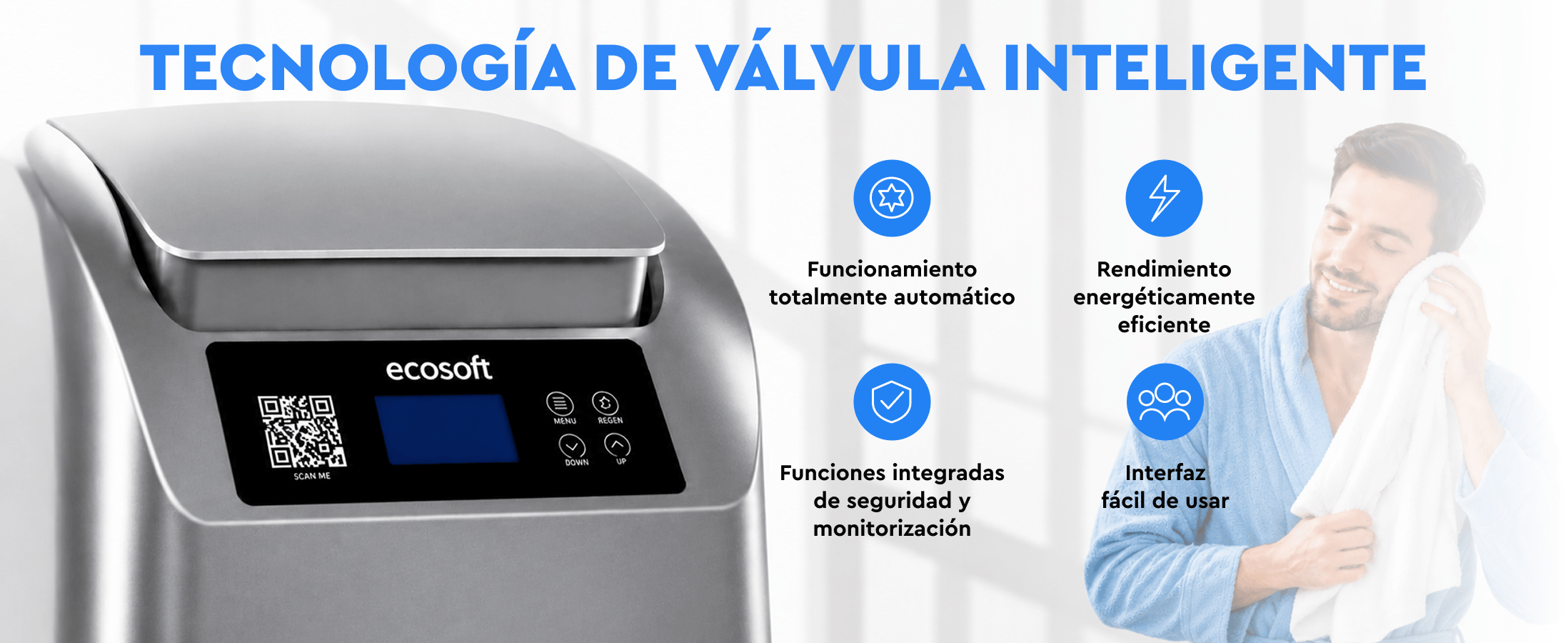Ecosoft CUBE 150 water softener