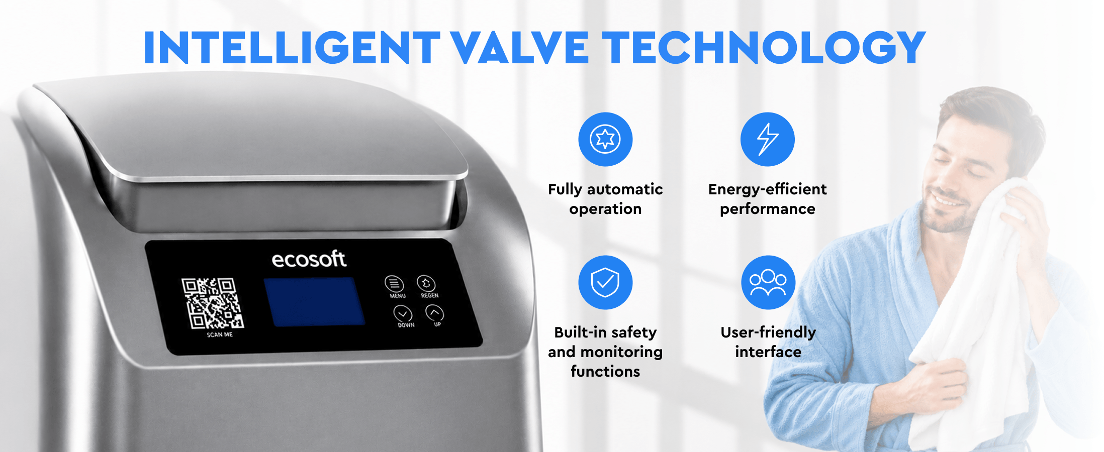 Ecosoft CUBE 150 water softener