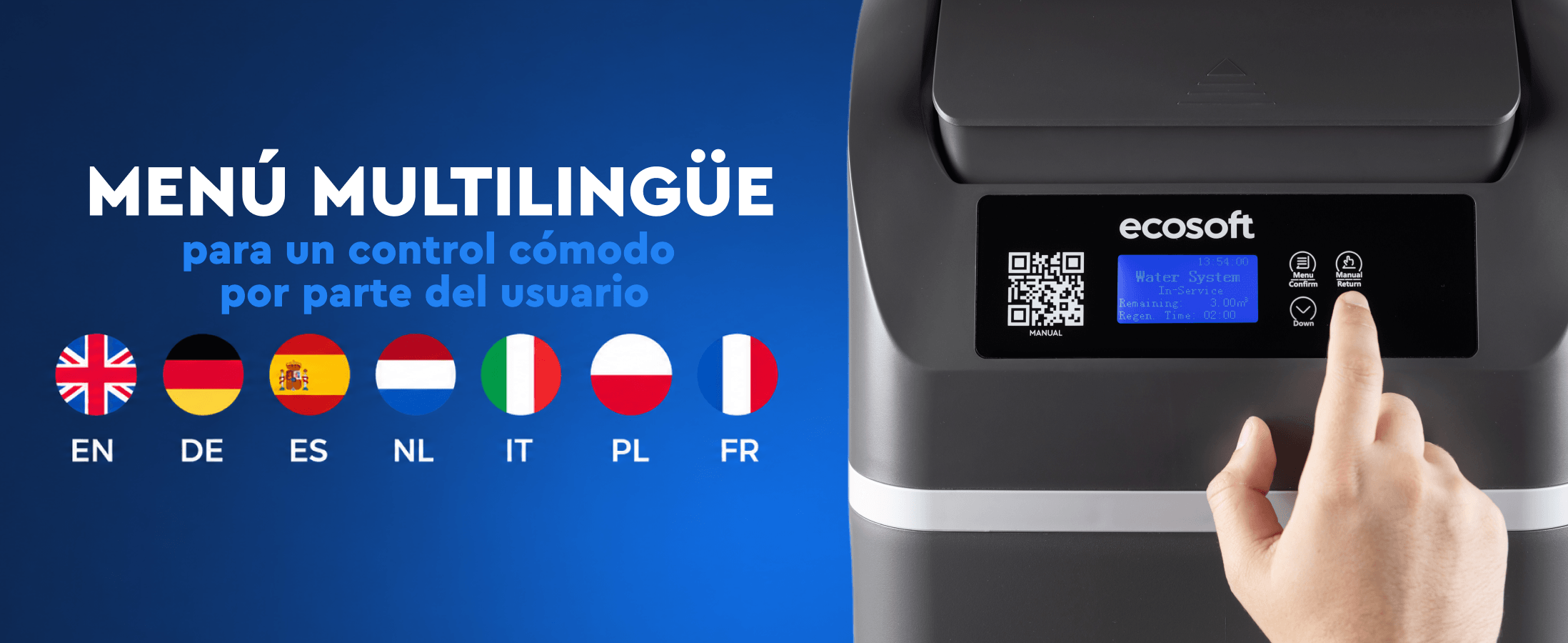 Ecosoft CUBE 100 water softener