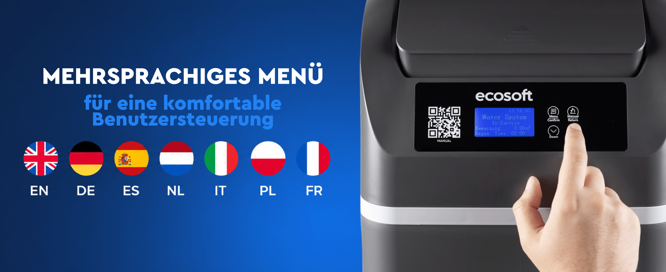 Ecosoft CUBE 150 water softener