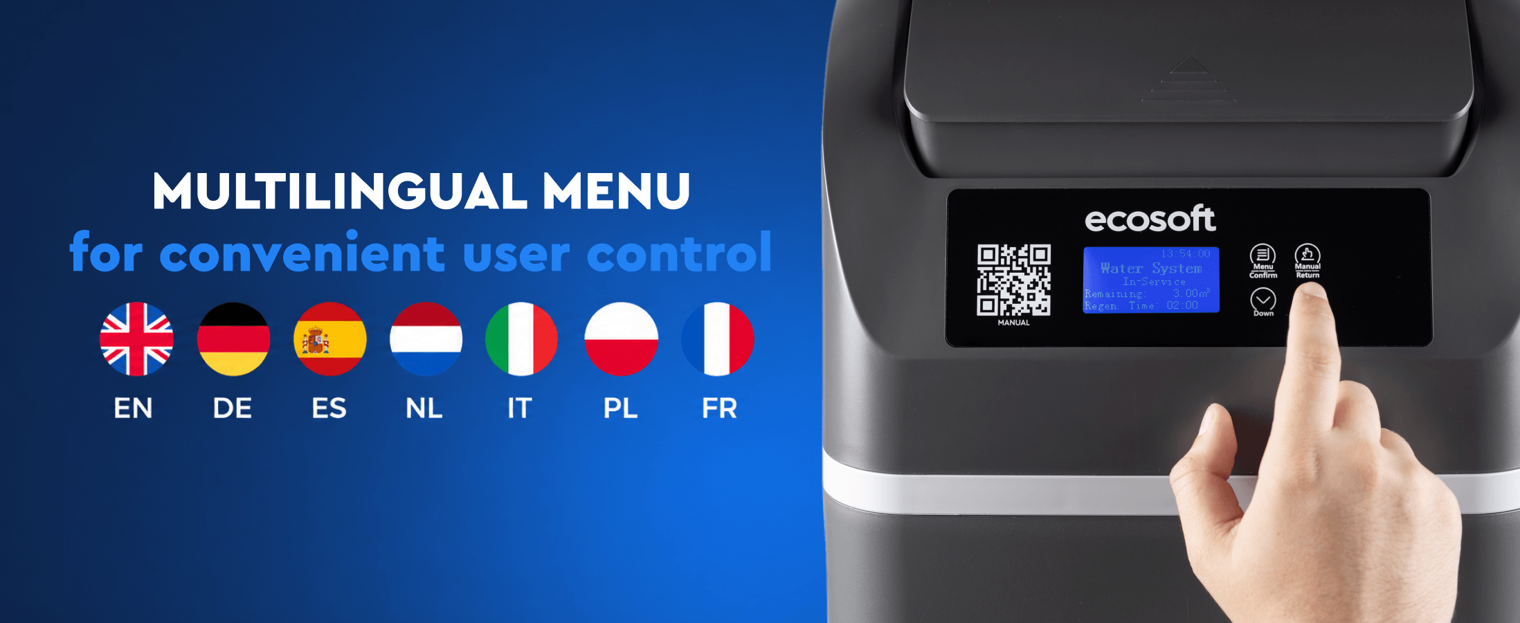 Ecosoft CUBE 150 water softener