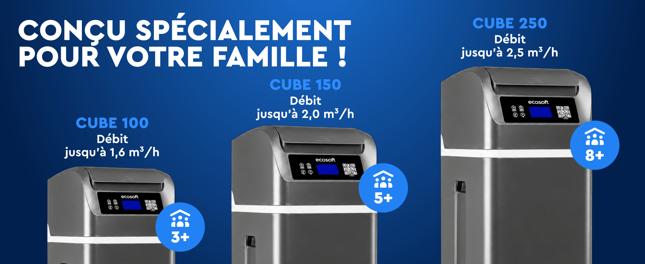 Ecosoft CUBE 100 water softener