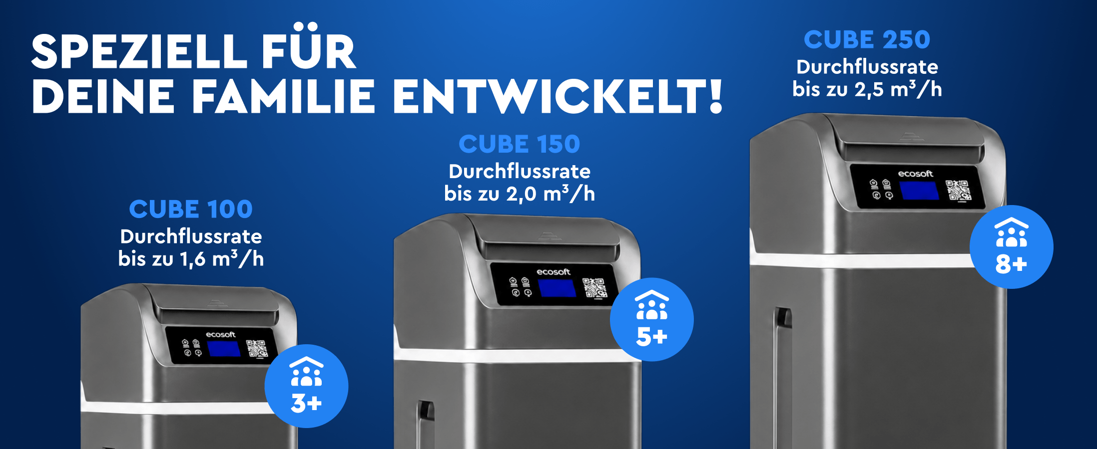 Ecosoft CUBE 150 water softener