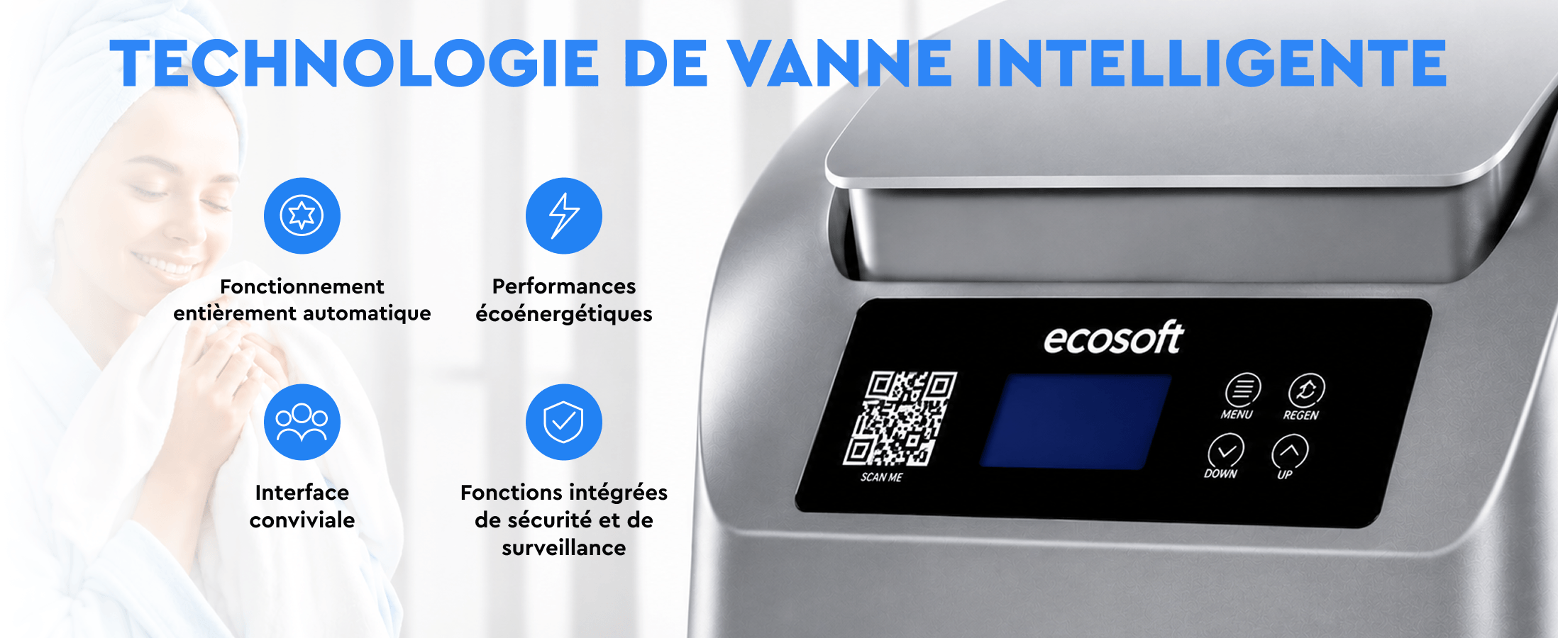 Ecosoft CUBE 100 water softener
