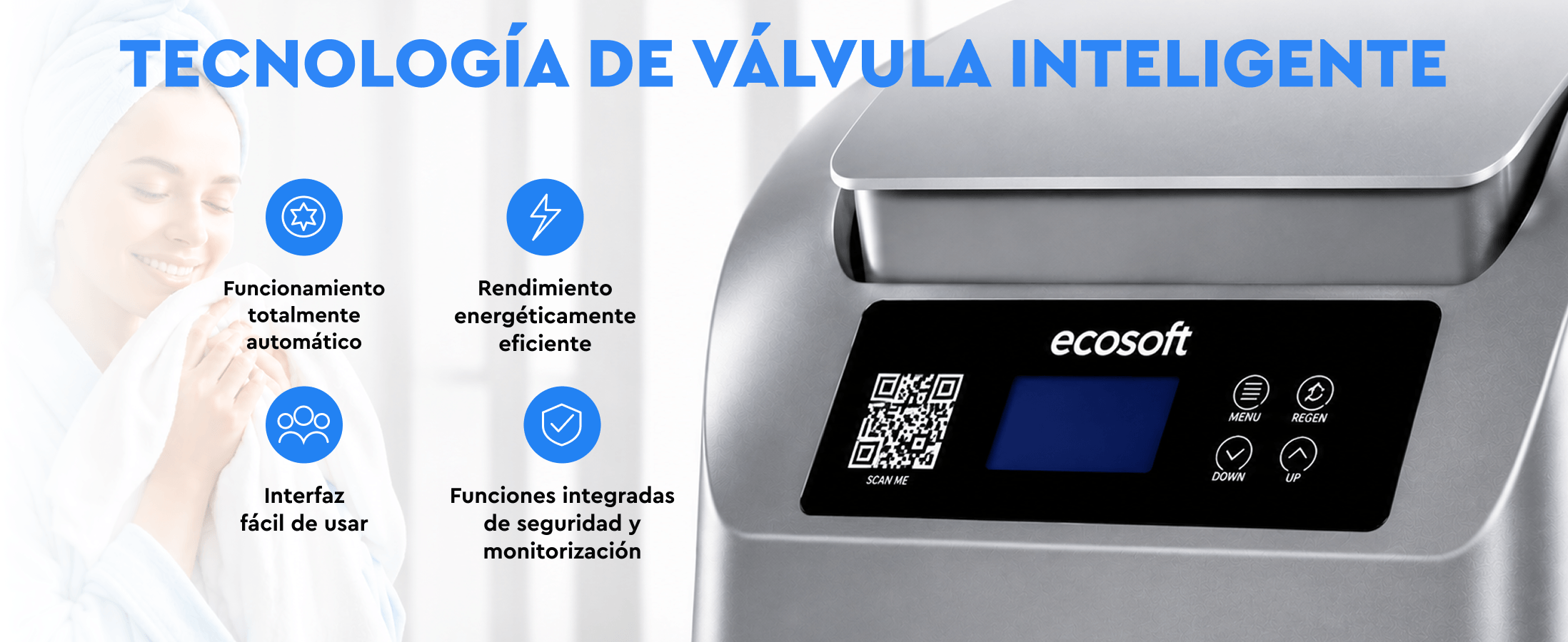 Ecosoft CUBE 100 water softener