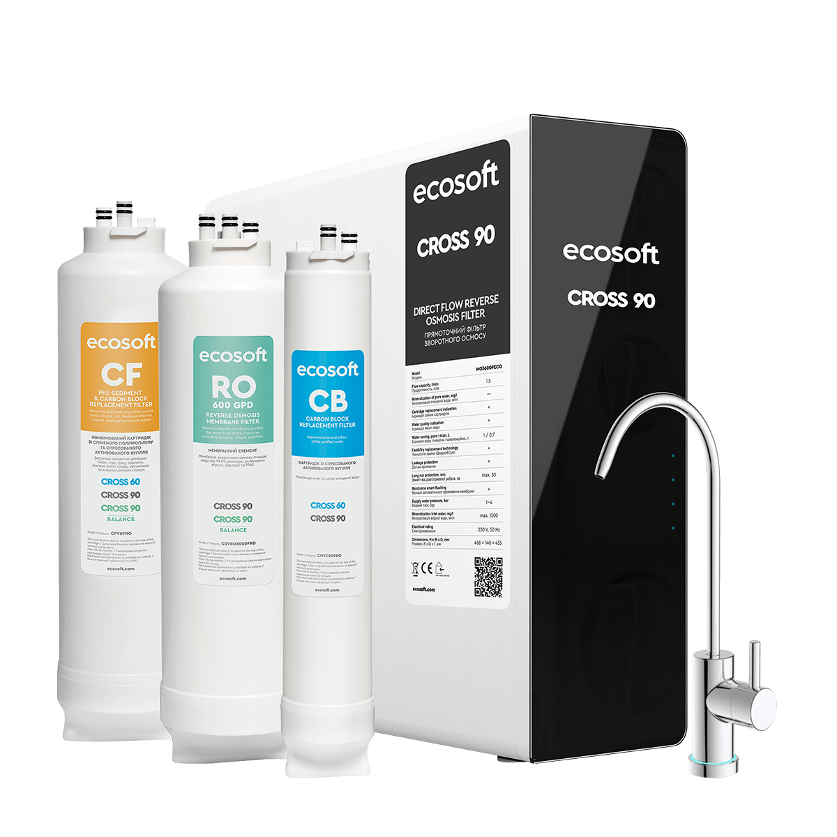 Osmoseur Ecosoft CROSS 90