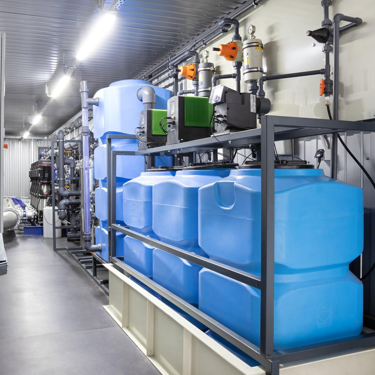 Containerised Water Treatment and Process Control System