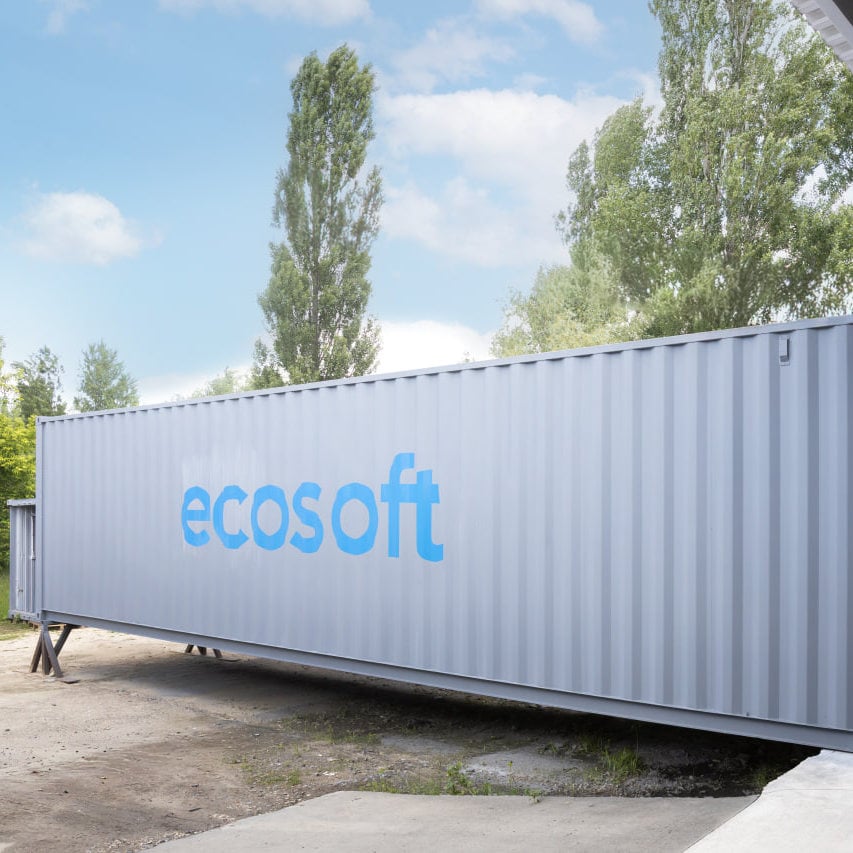 Impianto containerizzato per il trattamento industriale dell’acqua per una rapida integrazione in sito