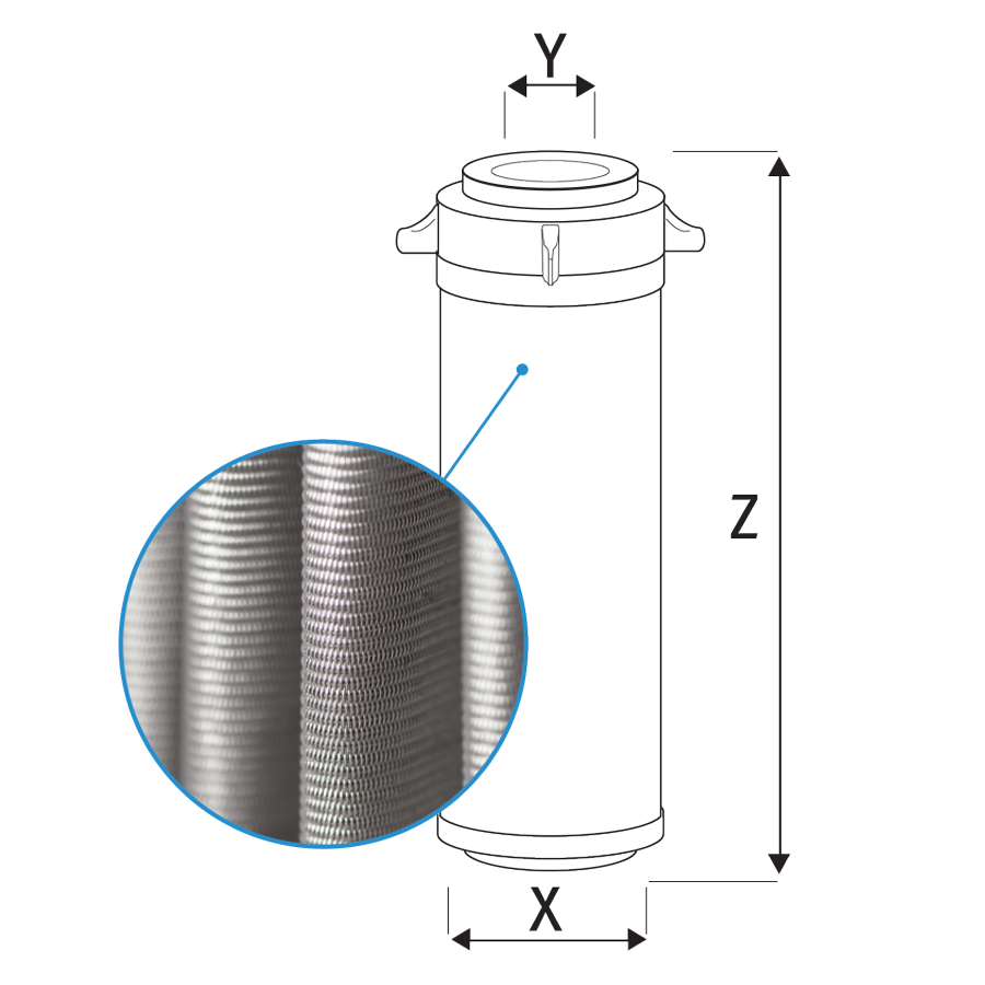 66167db4f71f7c3999da839d_CXPS-304-PLEATED.png CXPS Filter cartridge with pleated stainless steel 304 net