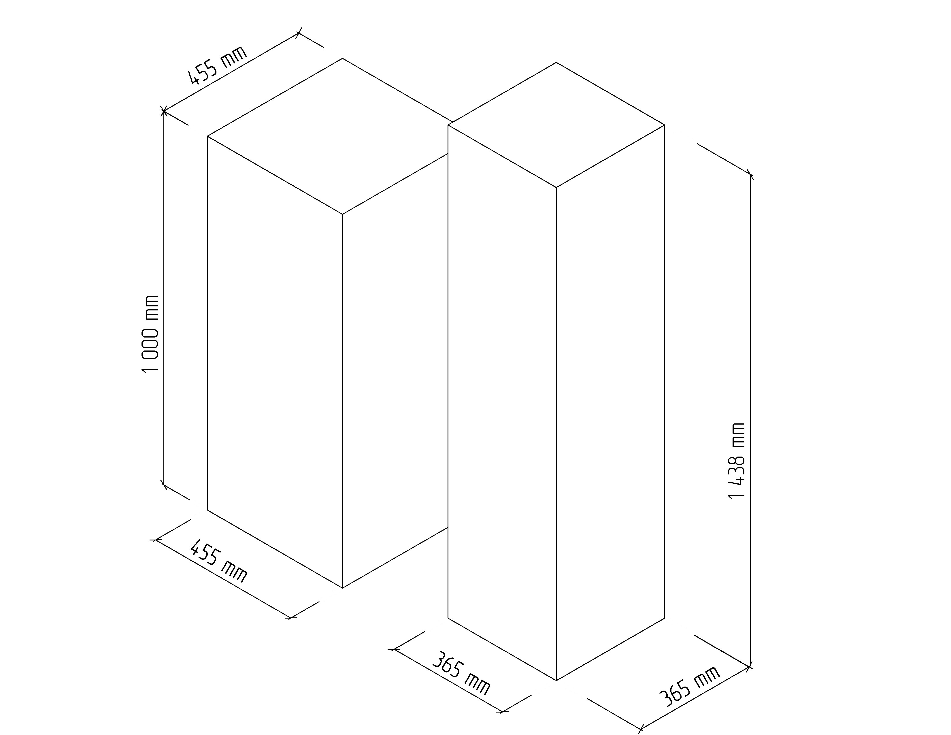 Ecosoft 13x54 softener assembly without media with 1" CE valve