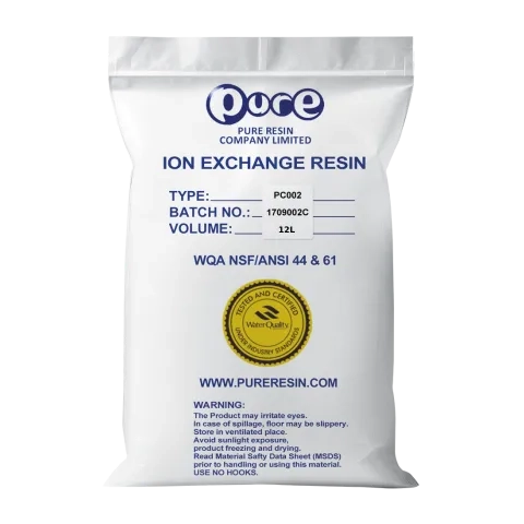 Pure PC002 Gel strong acid cation exchange resin 12 L