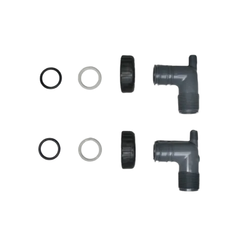 WS1 Fitting 1 PVC Male NPT 90 Assy
