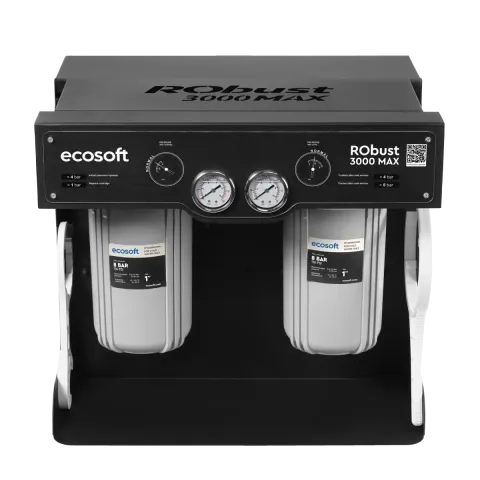 Ecosoft RObust 3000 MAX direct flow reverse osmosis system