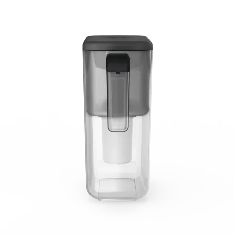 Slim Grey water filter jug