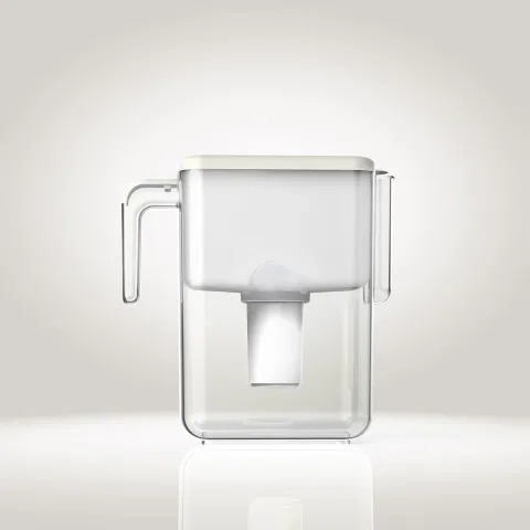 Slim Ivory water filter jug