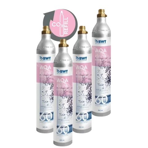 Pack de recarga de botellas de CO₂ para el dispensador Ecosoft SPARK
