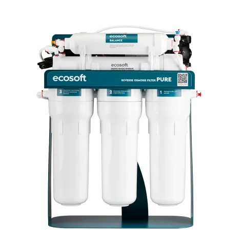 Ecosoft PURE Balance reverse osmosis filter with pump