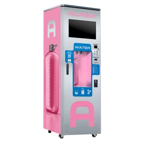 Máquina expendedora de agua por ósmosis inversa Ecosoft AQUABOX 150 A
