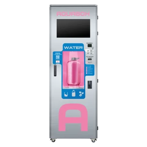 Máquina expendedora de agua por ósmosis inversa Ecosoft AQUABOX 150 A