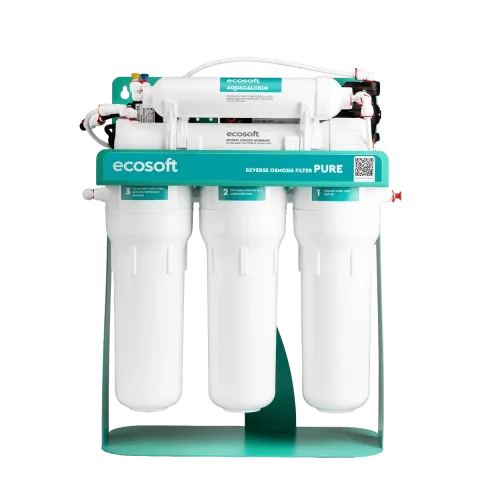 Ecosoft PURE AquaCalcium Mint reverse osmosis filter with pump