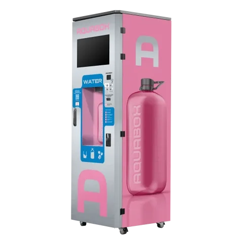 Ecosoft AQUABOX 150 CA reverse osmosis water vending machine