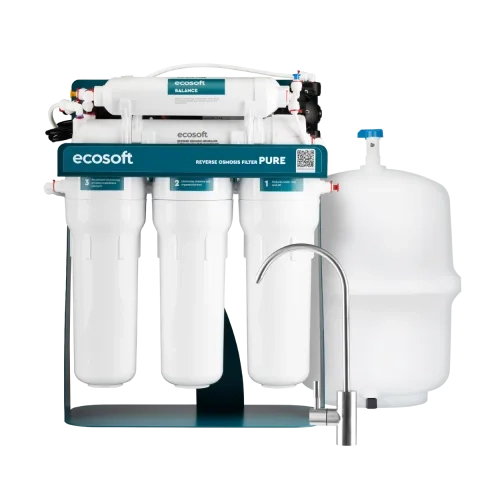 Ecosoft PURE Balance reverse osmosis filter with pump