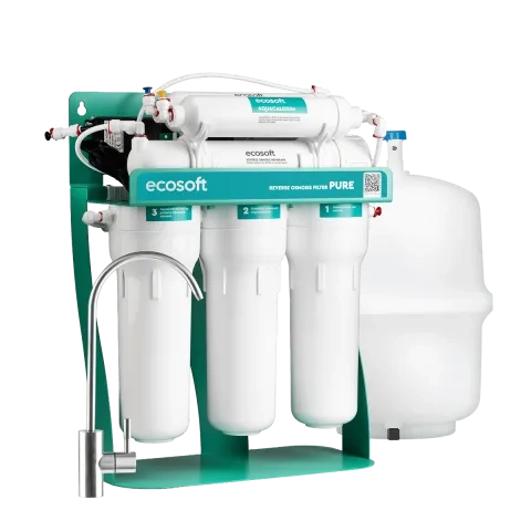 PURE AquaCalcium Mint reverse osmosis filter with pump