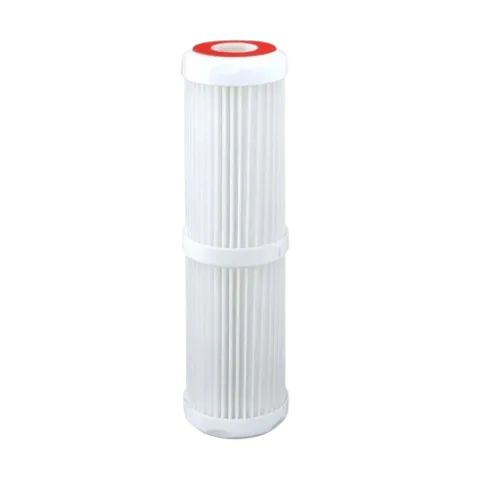 Pleated polyester cartridge