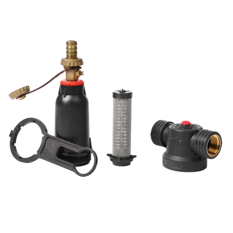 Self-cleaning PA-R filter with cartridge, connection ½" F
