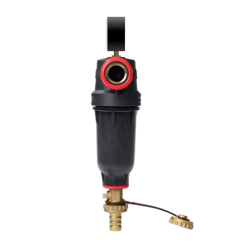 Self-cleaning PA-R filter with cartridge, connection ½” FM and ¾” M