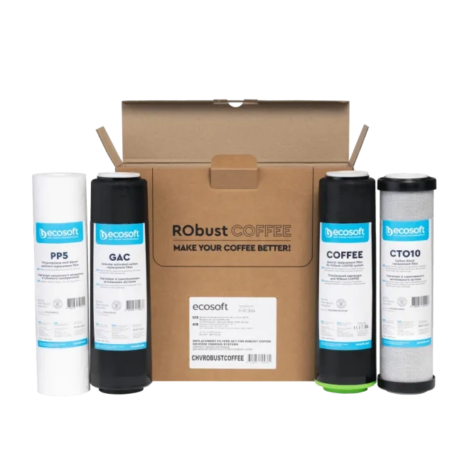 Set of replacement filters 1-2-3-4 for RObust COFFEE