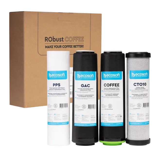 Set of replacement filters 1-2-3-4 for RObust COFFEE