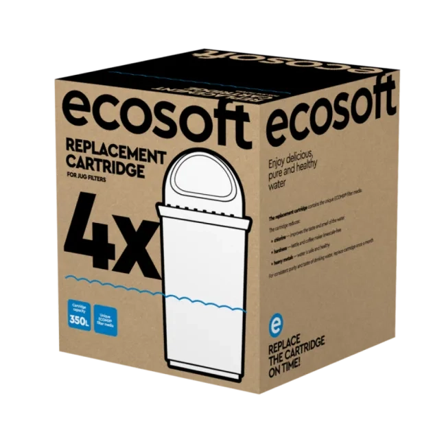 Set of Ecosoft cartridges for Water Filter Jug 4 pcs