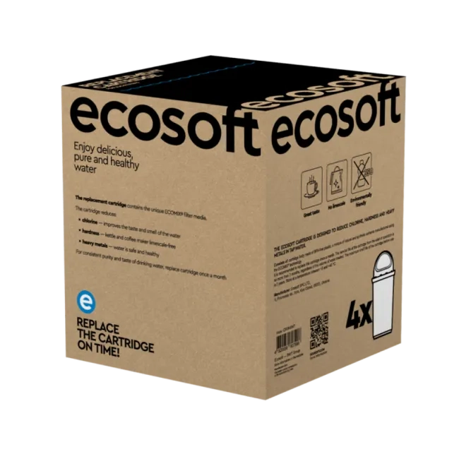 Set of Ecosoft cartridges for Water Filter Jug 4 pcs