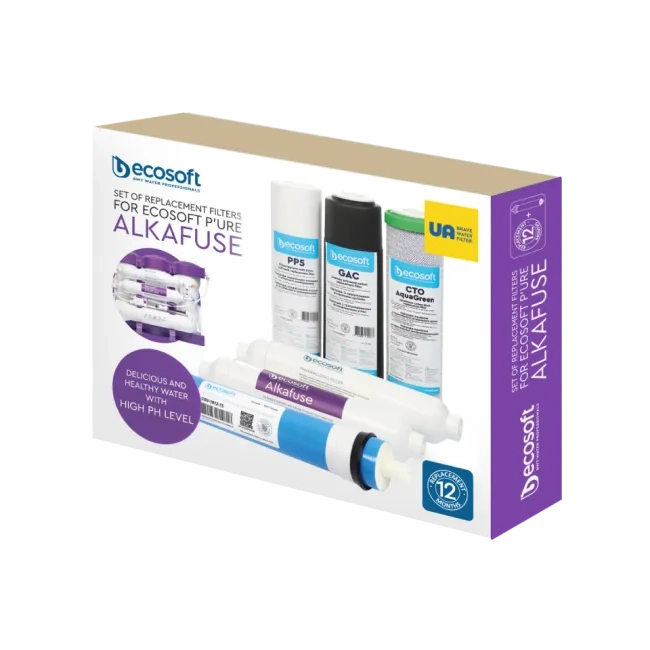 PURE Alkafuse set of 6 replacement filters