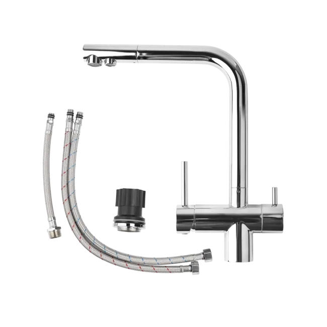 3 way tap kitchen drinking faucet