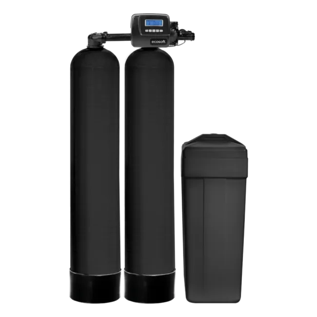 Ecosoft 16x65 TWIN well water softener with 1” CE valve