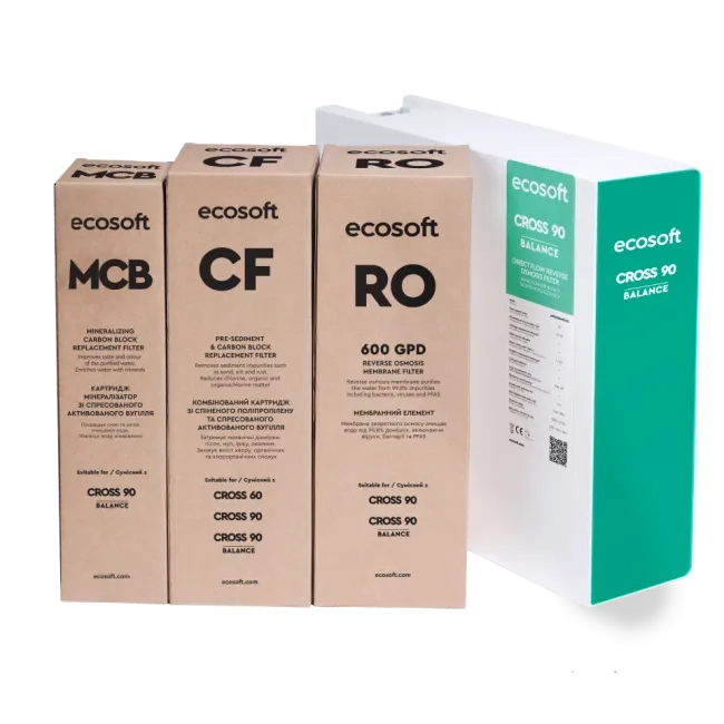 CROSS 90 Balance direct flow reverse osmosis filter
